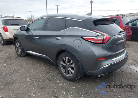 2016 Nissan Murano Sl из США, поврежденный, VIN 5N1AZ2MH4GN144990
